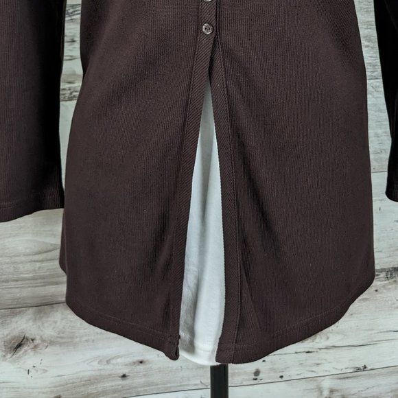 Essentials* Women's 3/4 Sleeve V-Neck Straight Hem Pullover Lace Blouse~ Size XL - Picture 5 of 15